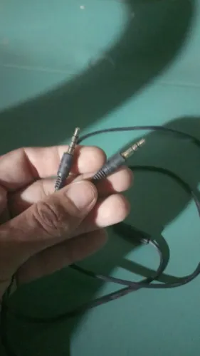 Cabo Auxiliar P2 / P3 Macho x Macho com Microfone e Botão