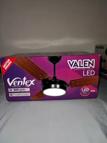 Ventilador de teto com led inclusa NOVO promoção!