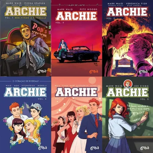Coleção de Quadrinhos: Archie (Riverdale) Vol. 1 ao 6 - NOVO