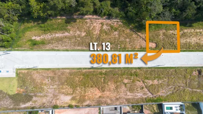 Terreno à venda, 380 m² por R$ 599.000,00 - Velha - Blumenau/SC