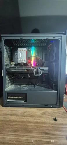 Pc Gamer Ryzen 5 5600G Rx5700XT 32GB Ram DDR4 3200Mhz SSD NVME 500GB + Tela 144hz