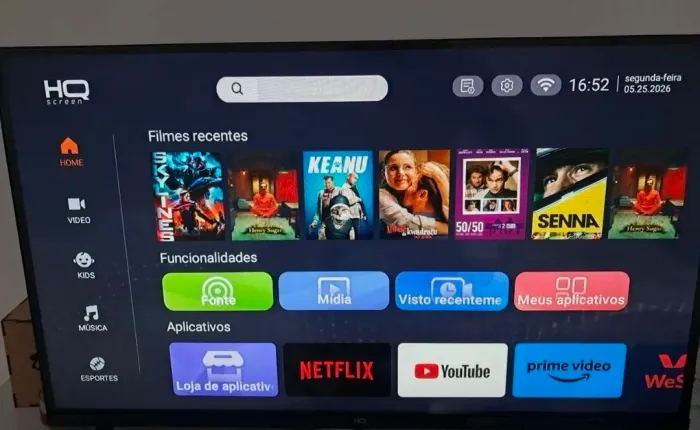 Tv hq nova sem riscos