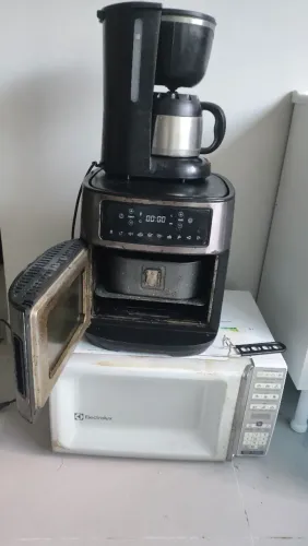 Airfryer, Cafeteira e Microondas