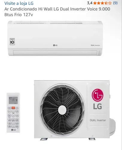 Ar condicionado LG inverter