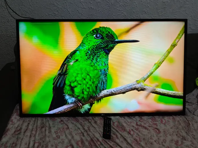 Smart tv LG 49" 4k detalhe na imagem PFV LEIA DESCRIÇÃO