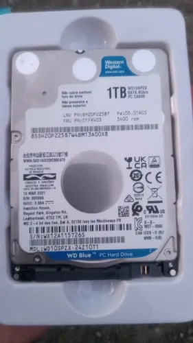 HD 1TERa são 2 . Ok