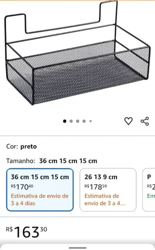 Organizador Banheiro, cozinha ou escritório.