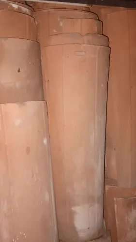 Telha cerâmica semi nova
