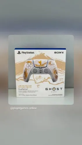 Controle DualSense Playstation 5 Edição Ghost of Yotei!