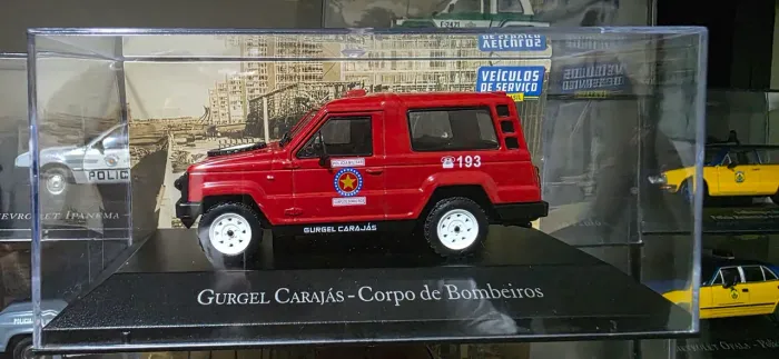 Miniatura Gurgel Carajás Corpo de Bombeiros 1:43