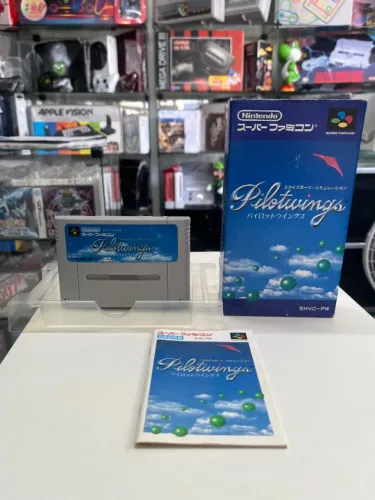 JOGO PILOTWINGS (JPN) NA CAIXA SEMINOVO - SUPER FAMICOM