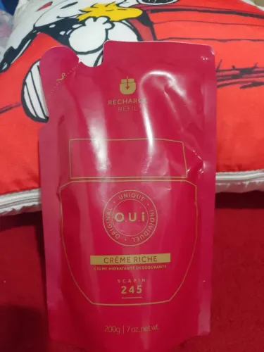Refil hidratante oui creme riche