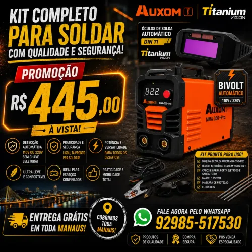 Inversora de solda bivolt 