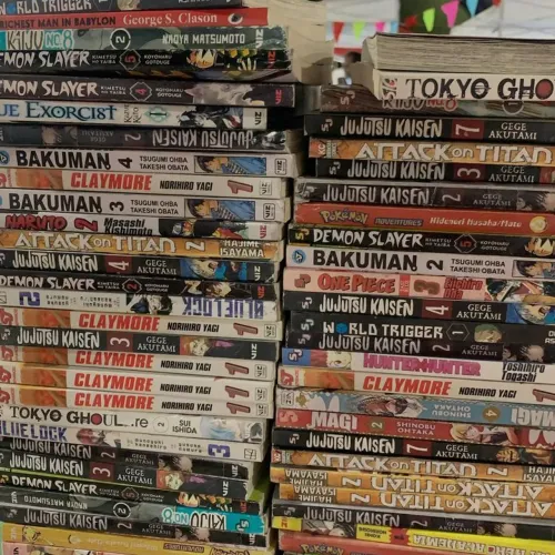 Coleção 61 Mangás Sortidos!