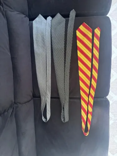 Gravata Masculina Tradicional Luxo Lisa Listrada Social 30 cada 