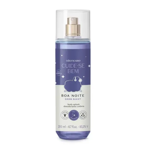 Body Splash boa noite cadê se bem o Boticário