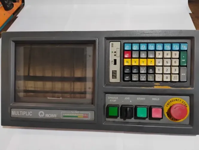 Teclado e monitor romi multiplic cnc bridgeport dx-32R
