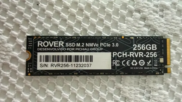 SSD Pichau Rover, 256GB, M.2 2280, PCIe NVMe,
