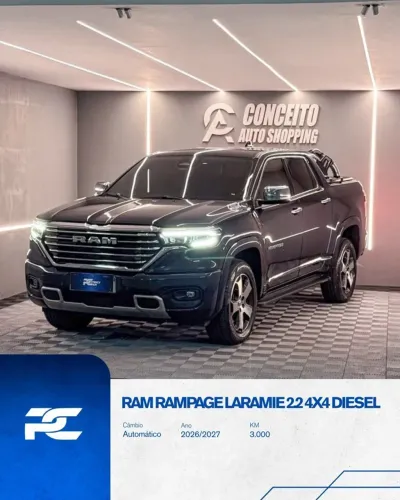 Ram Rampage Laramie 2.2 TB CD 4X4 Die. Aut. 2027