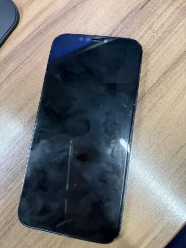 iPhone 12 Pro Max Azul 128GB - Funcionando, Traseira Quebrada e Bateria 76%