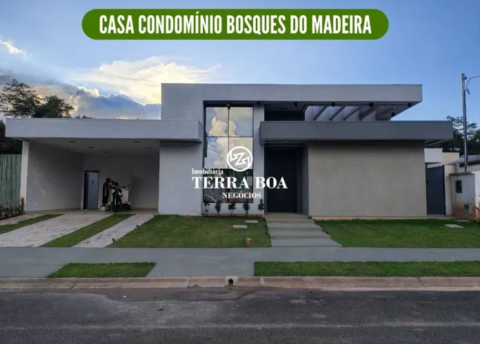 Casa Condomínio Bosques do Madeira - 3 suites