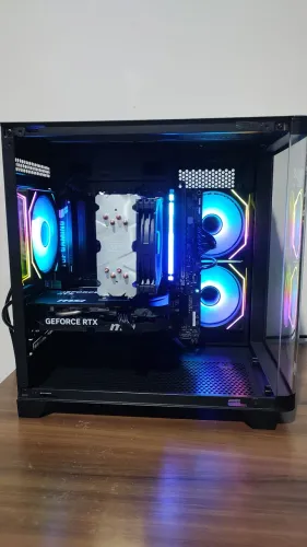 PC gamer AM5 Ryzen 5 7600/RTX 5050/16gb memória ram ddr5/SSD