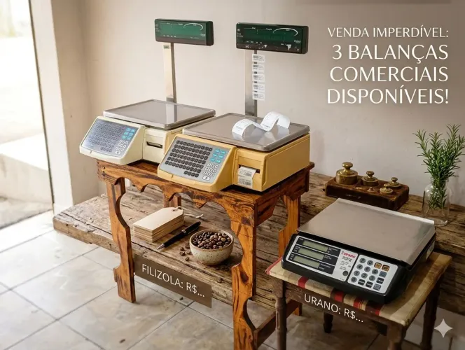 Balança impressora de etiquetas 