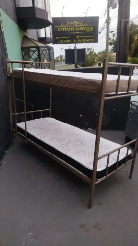 BELICHE DE FERRO NOVA (SEM O COLCHÃO ) 650,00