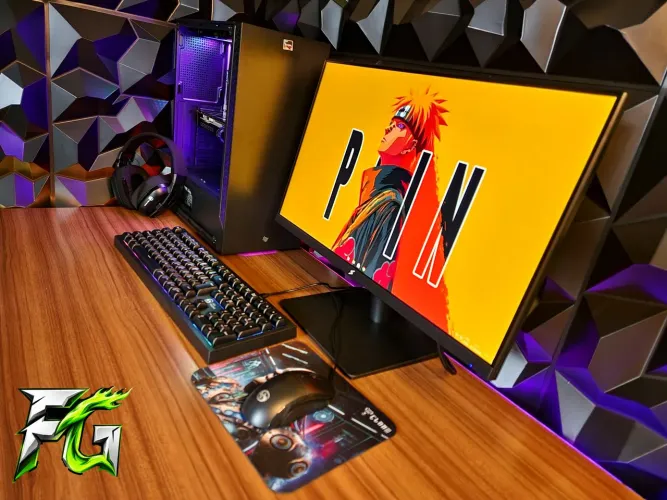 Pc Gamer Ryzen 5 5500 - GTX 1660 Super 6GB - Monitor Gamer Ace 144Hz FHD 24POL