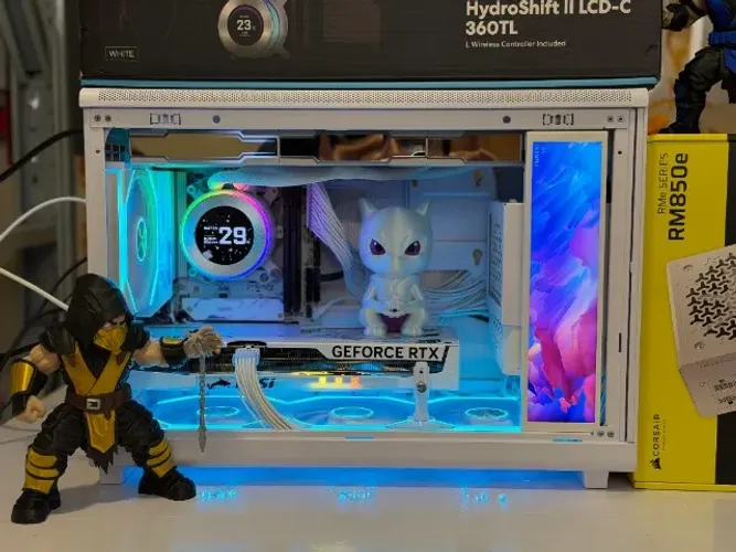 PC Gamer Ryzen 9 7945HX + RTX 5060Ti + 32GB DDR5 - Lindo de verdade!
