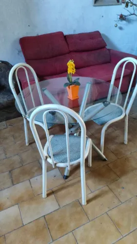 Conjunto Mesa Jantar 3 Cadeiras