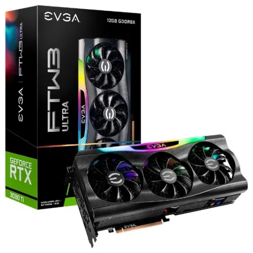 (Renz Informática) Placa de vídeo GeForce RTX 3080 TI 12 GB EVGA RGB - Garantia