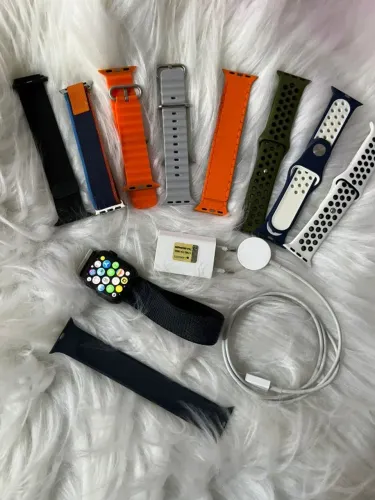 Apple Watch Series 9 41mm Completo + 10 Pulseiras + Carregador