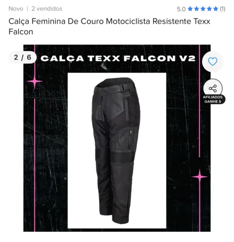 Calça feminina TEXX 