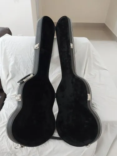 Case estojo guitarra les paul luxo térmico fama