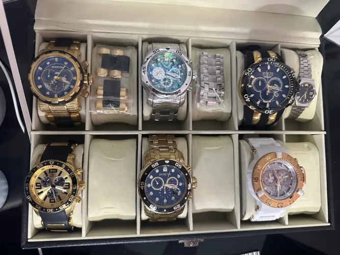 Lote de relógios Invicta Originais