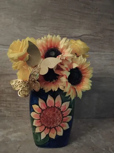 Lindo vaso decorativo.