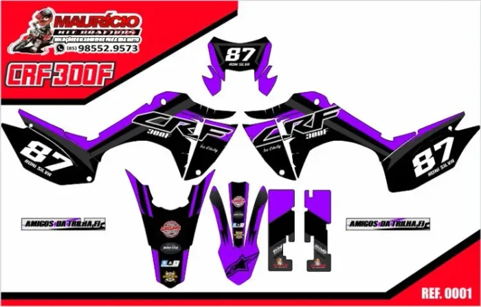 kit grafico crf 300f