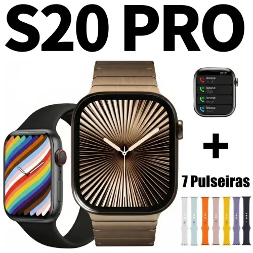 2026 Novo Watch S20 PRO Max Relógio 10 Smart Watch