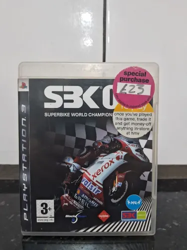 SBK 09 Super bike word Championship jogo para PS3