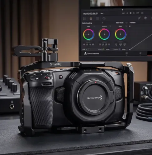 Blackmagic Design Pocket Cinema 4k C/ Acessórios, Nf E Caixa (Usado)