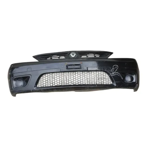 Parachoque Dianteiro Renault Logan 2009 C/detalhes Preto