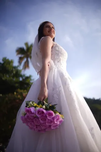 Vestido de noiva usado