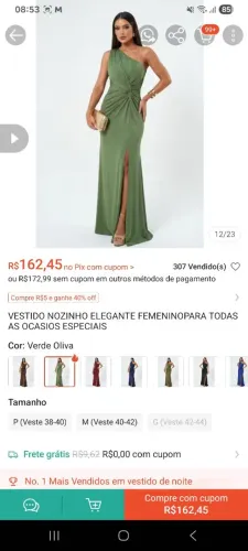 Vestido de Festa