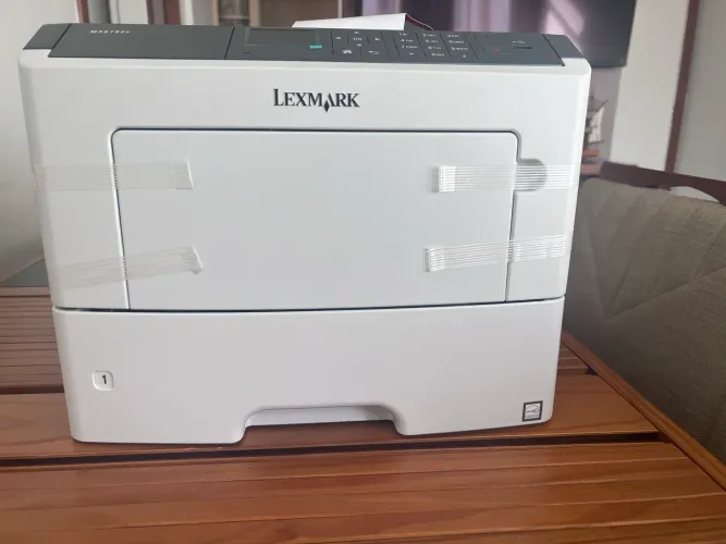 Impressora laser lexmark ms610dn nova nunca usada