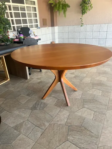 Mesa madeira moderna 