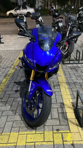 Vendo Yamaha R3 2020 - Azul - Baixa Quilometragem! ?