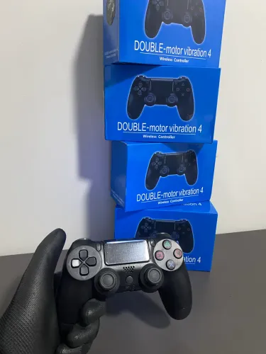 Controle Sem Fio para PS4 Double-Motor Vibration 4 Wireless