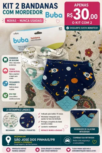 Buba - Bandanas com Mordedor