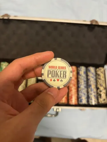 Maleta de Poker WSOP de 500 fichas